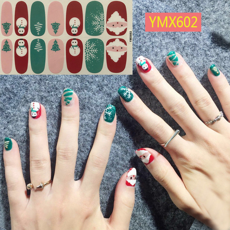 Christmas nail stickers