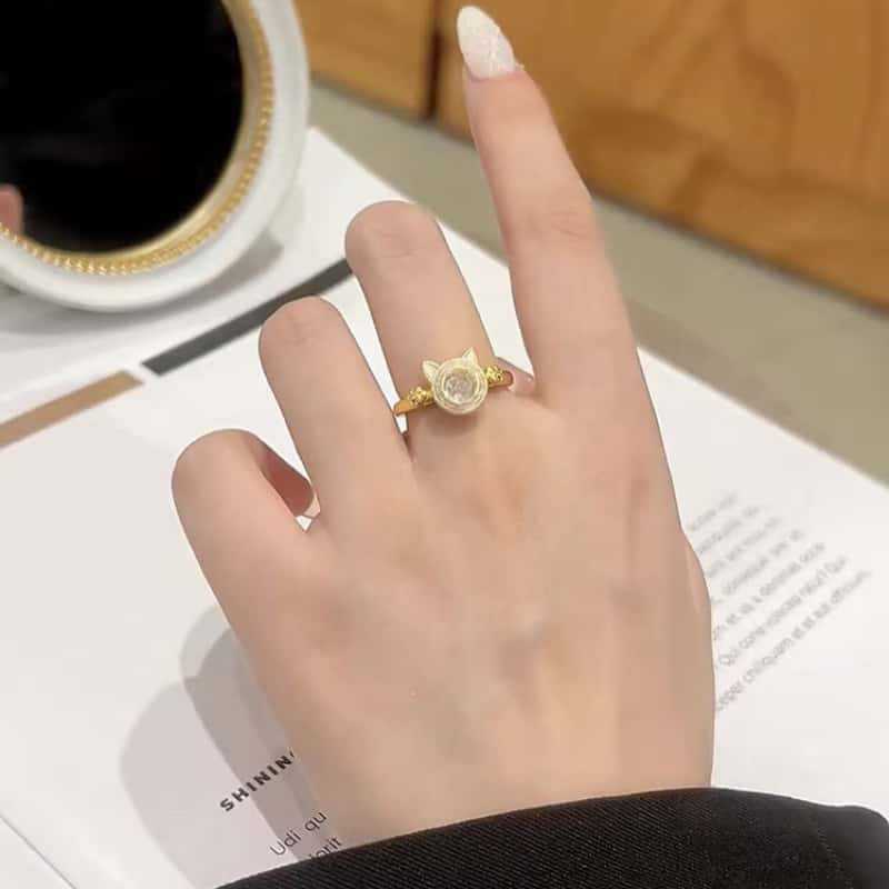 Rotating Cute Adjustable Index Finger Ring