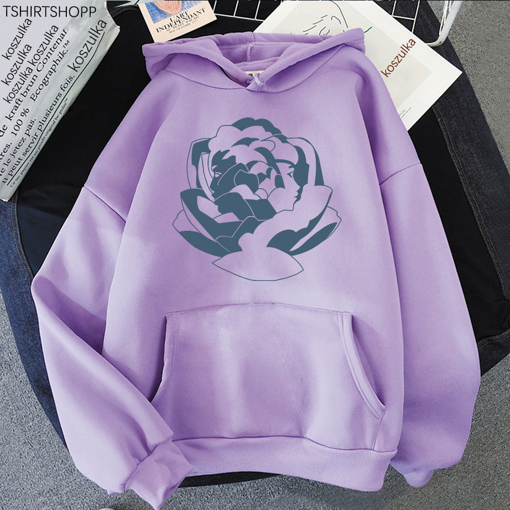 Fashionable Casual Polyester Fiber Hoodie Sweater