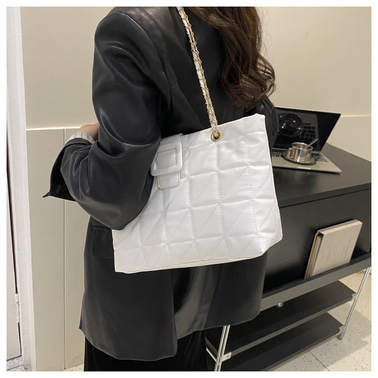 Women Shoulder Bags New Trendy Chic Chanel-style Rhombus Chain Bag