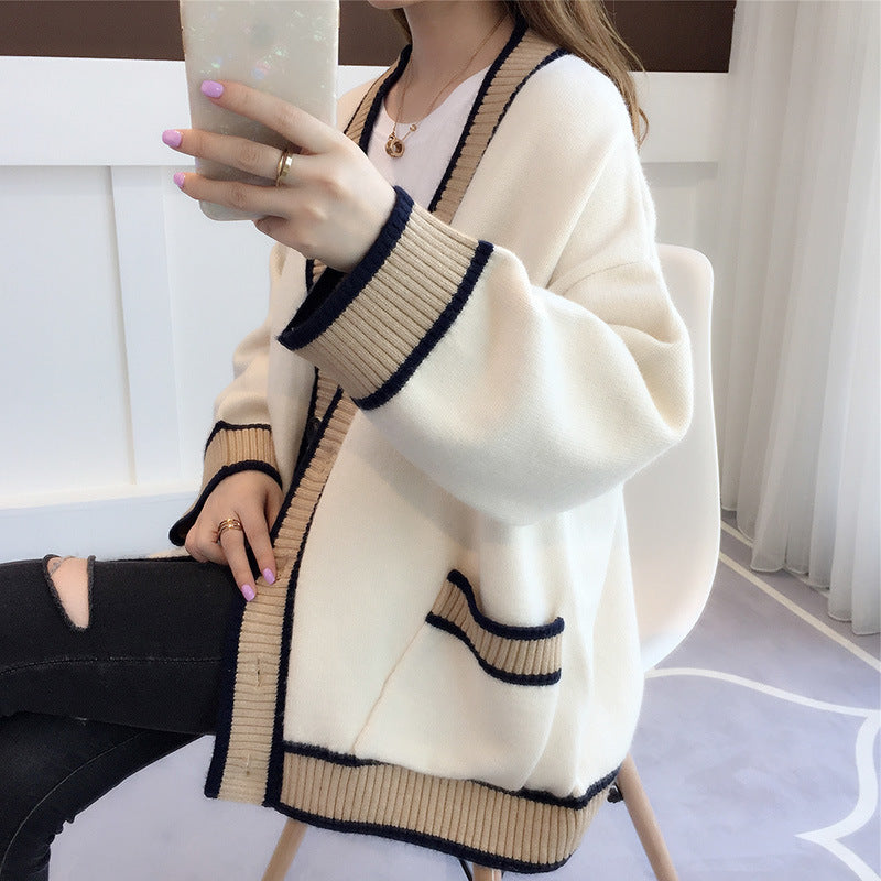 Women's Tops Sweaters Knitwear Loose Jackets